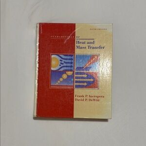 Fundamentals of Heat and Mass Transfer Textbook